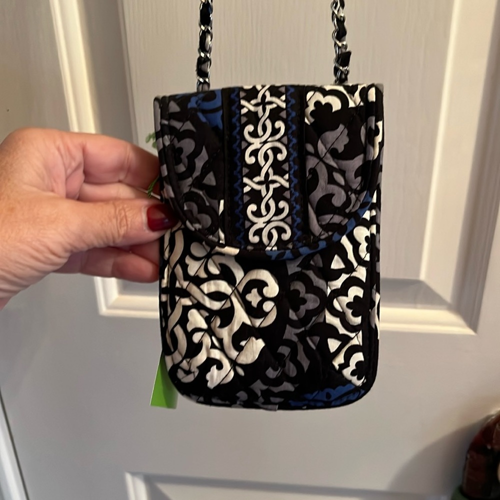 Ver Bradley Canterberry Cobslt phone crossbody